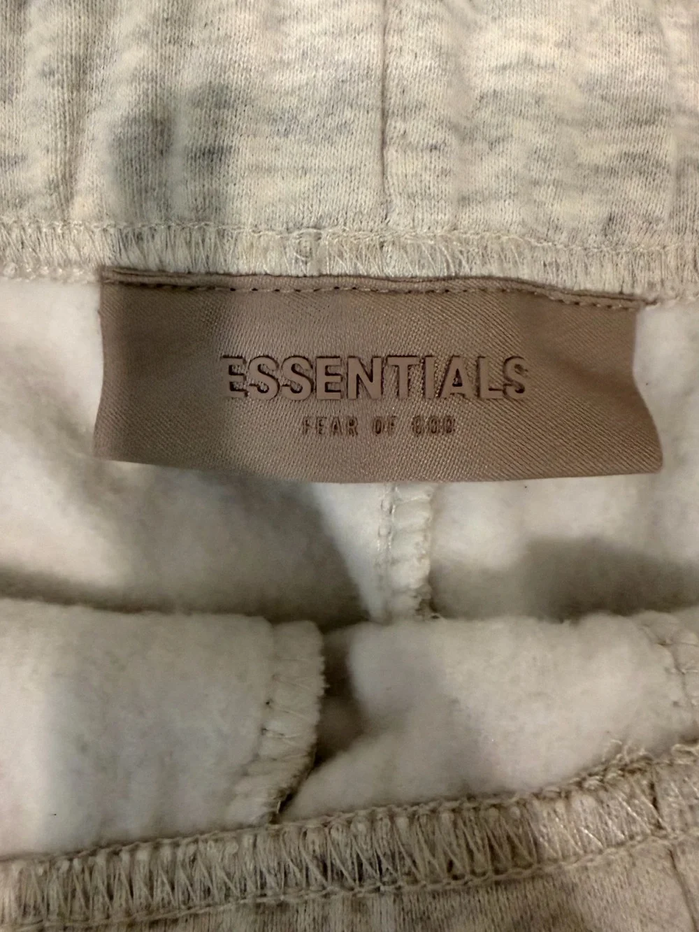 Fear of God Essentials Heather Light Oatmeal
